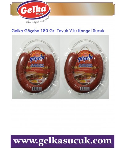 Gelka Göçebe 180 Gr. Tavuk Vakumlu Kangal Sucuk