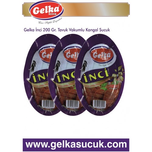 İnci 200 Gr Tavuk Vakumlu Kangal Sucuk