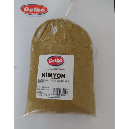 Gelka Taze Öğütülmüş Kimyon  (400 Gr)