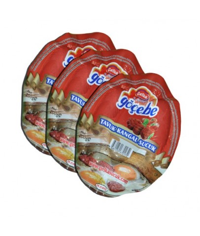 Gelka Göçebe 200 Gr Tavuk Vakumlu Kangal Sucuk